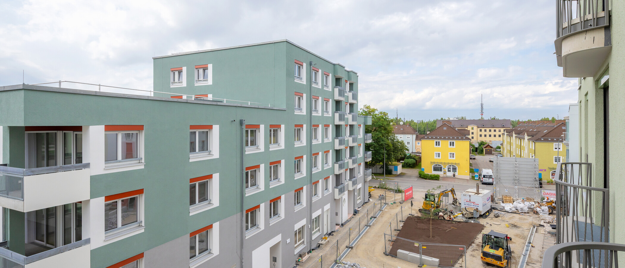 квартира München Berg am Laim 02 вид из окна 14938