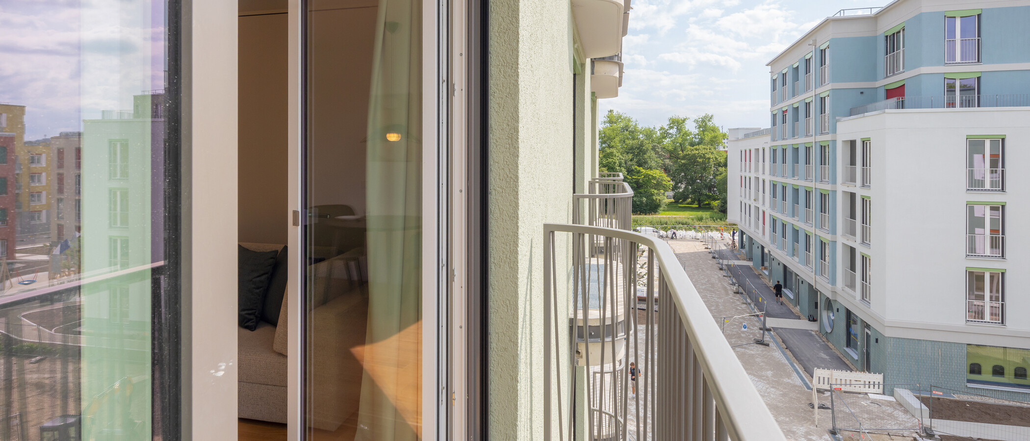 квартира München Berg am Laim 01 балкон 14939