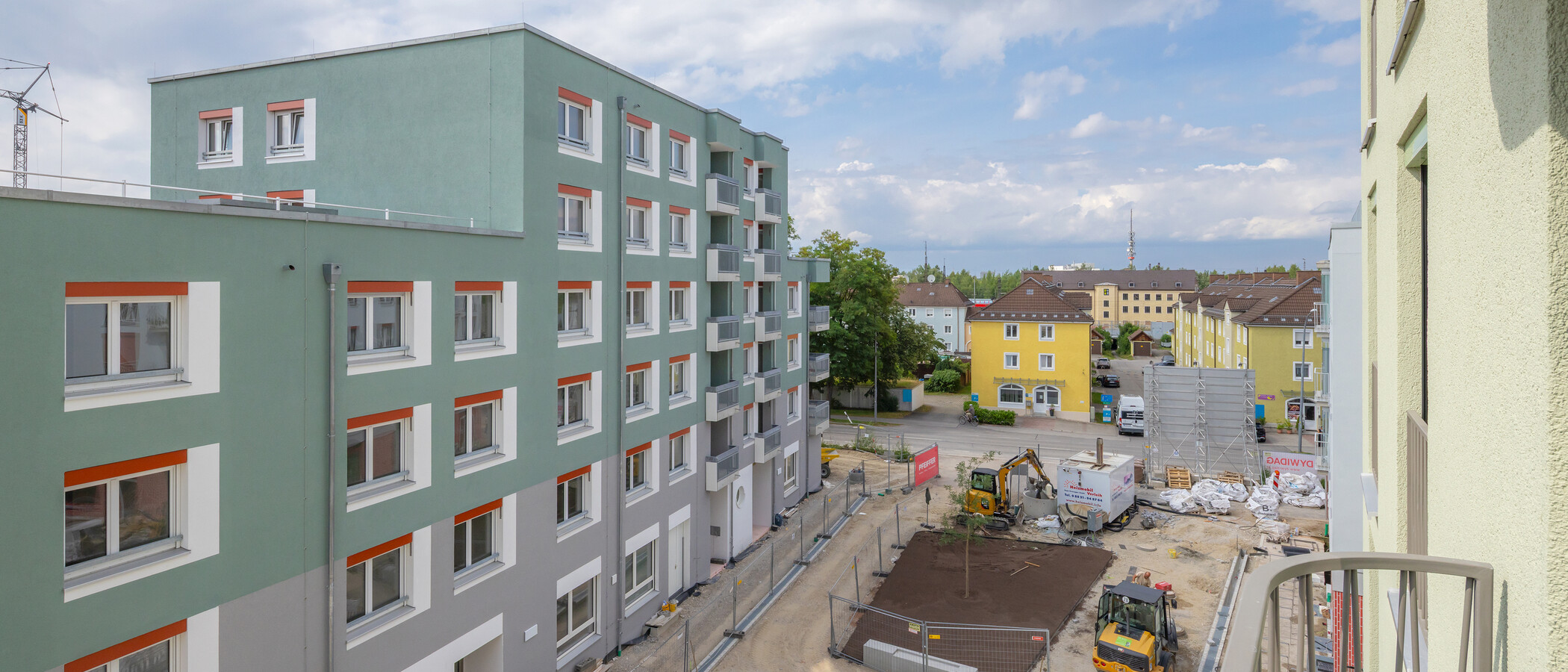 квартира München Berg am Laim 02 вид из окна 14939
