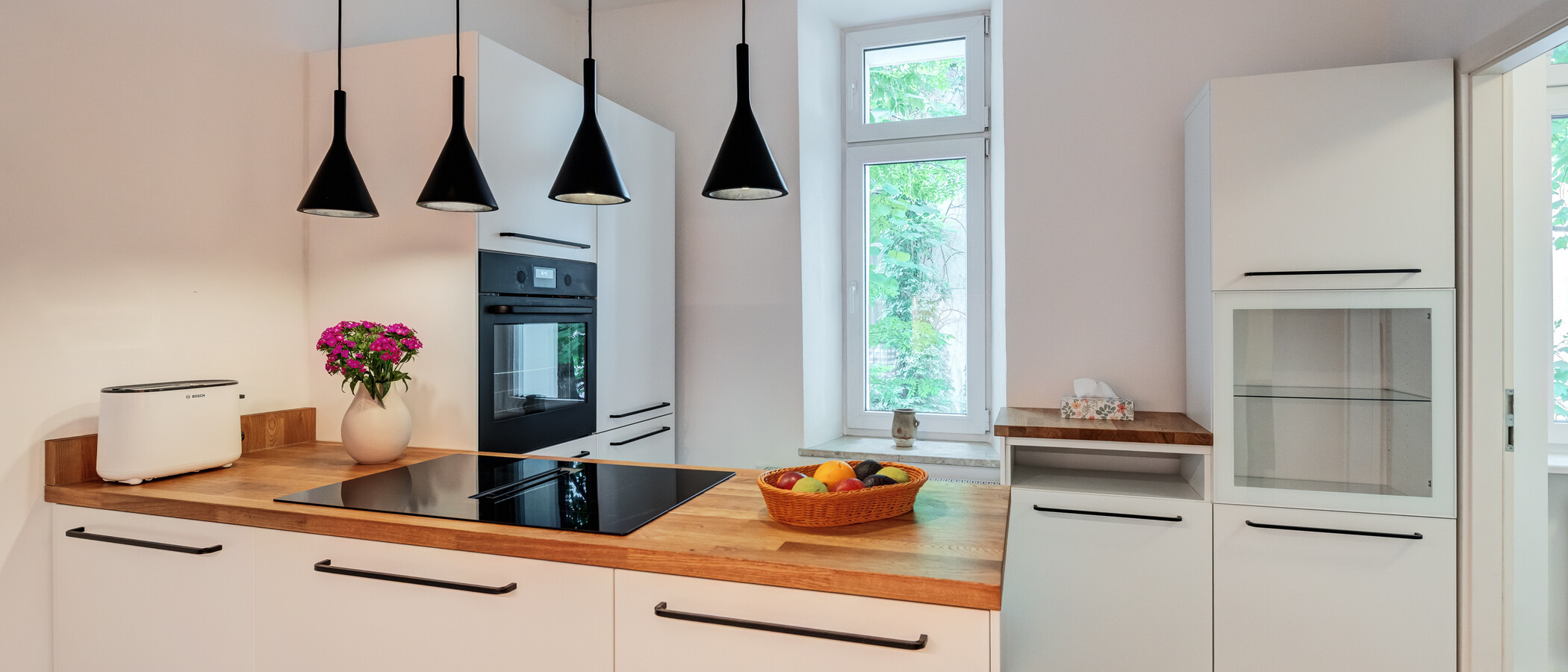 квартира München Neuhausen 01 кухня 14942
