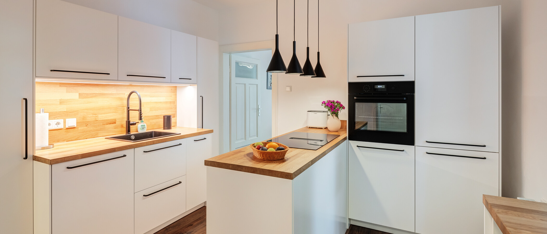квартира München Neuhausen 03 кухня 14942