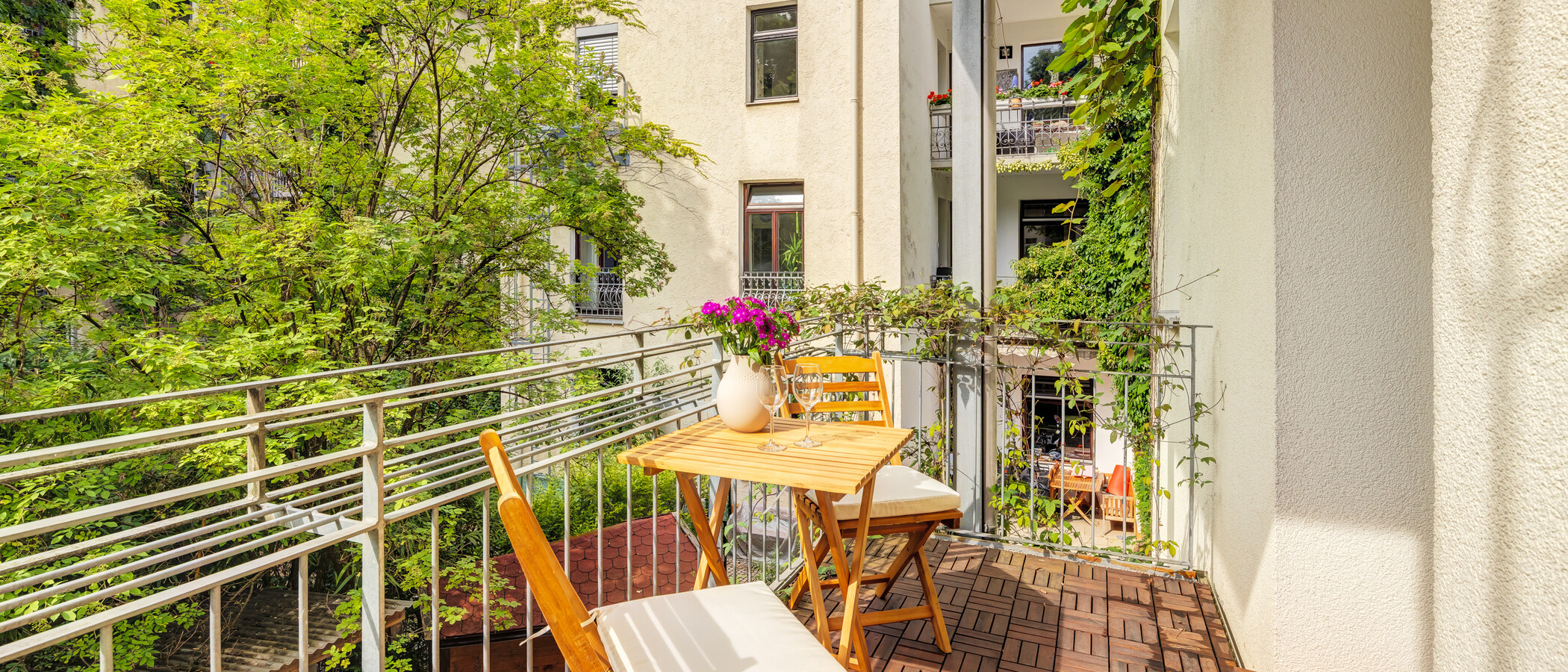 квартира München Neuhausen 02 балкон 14942