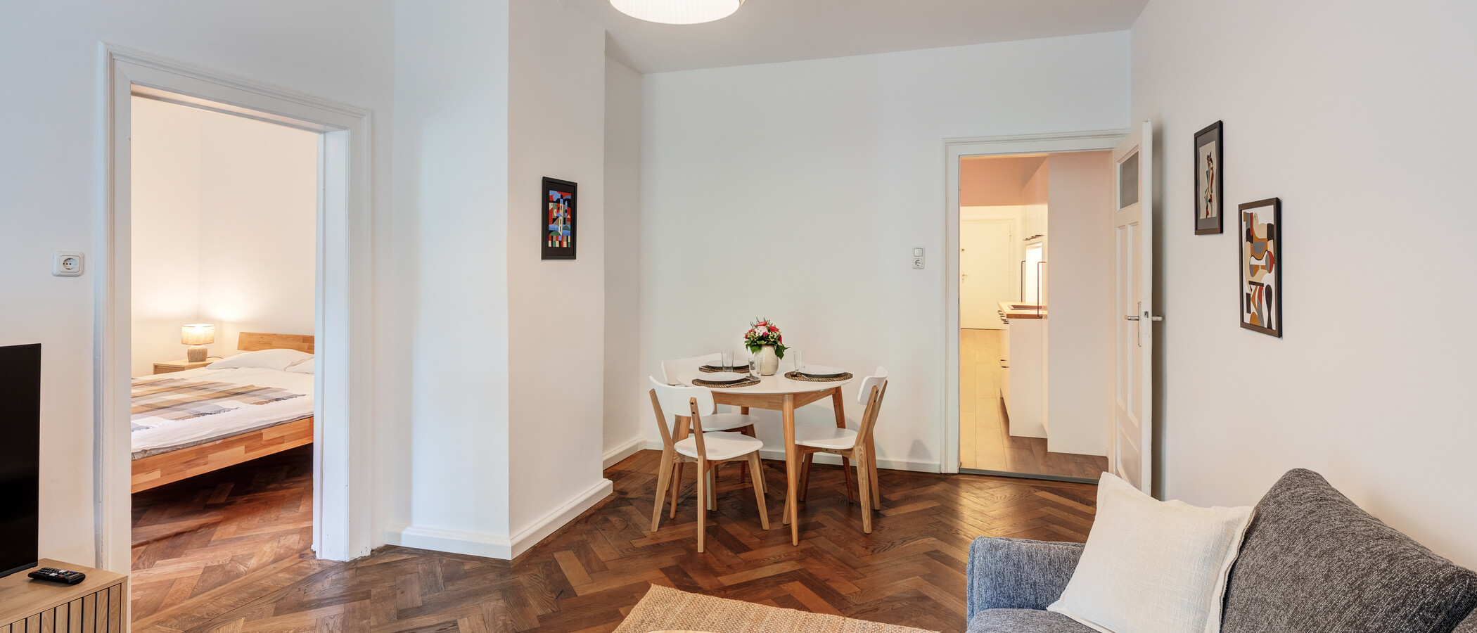 квартира München Neuhausen 02 жилое пространство 14942