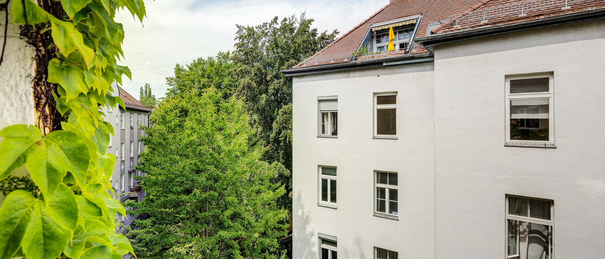 квартира München Neuhausen 03 вид из окна 14943