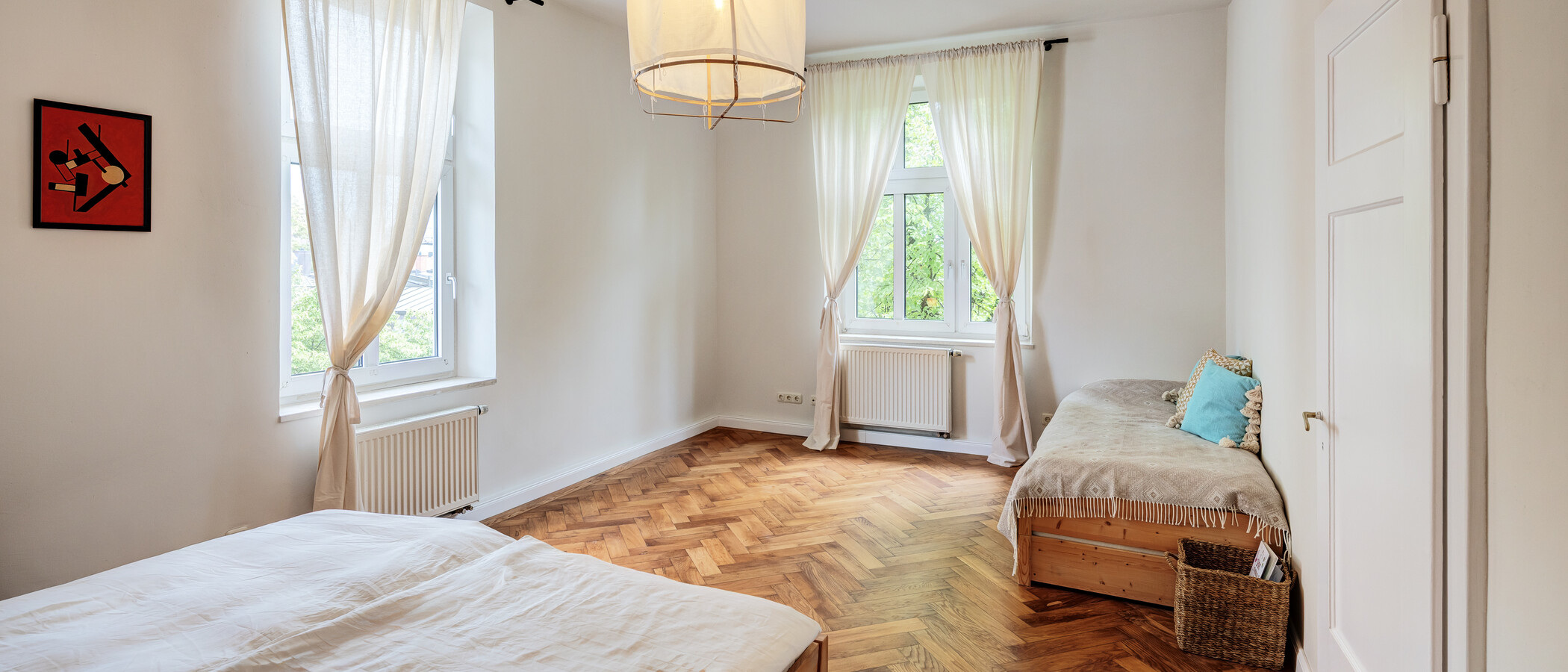 квартира München Neuhausen 02 спальная комната 14943