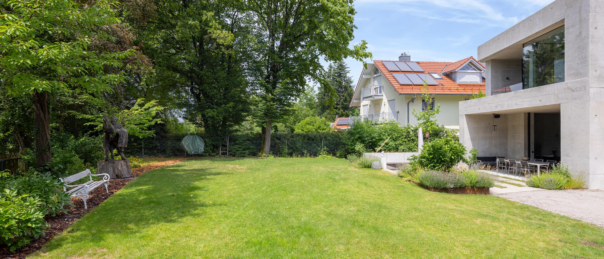 вилла München Harlaching 01 сад 14944