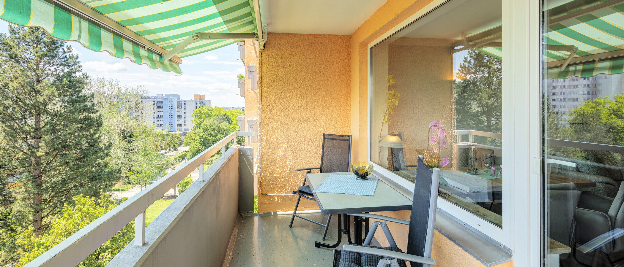 квартира München Neuperlach 02 1-я балкон 14948