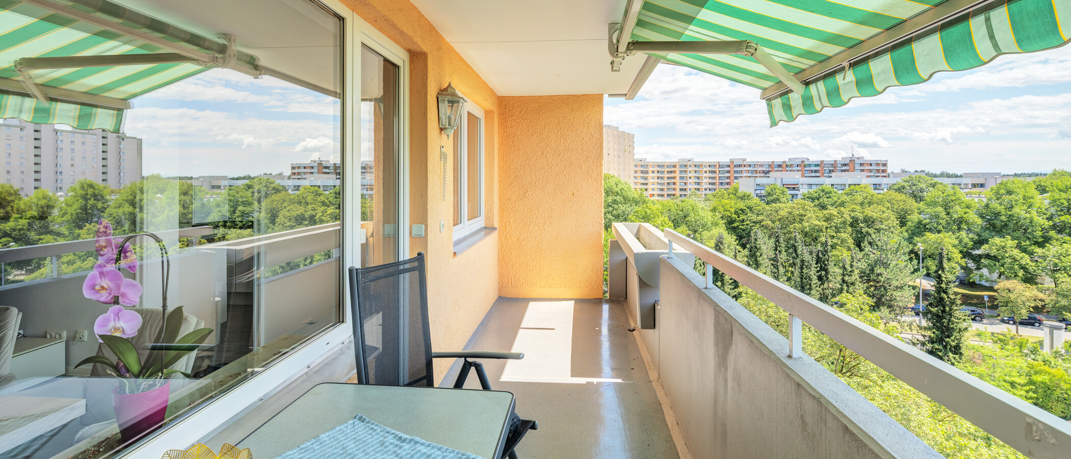 квартира München Neuperlach 03 1-я балкон 14948