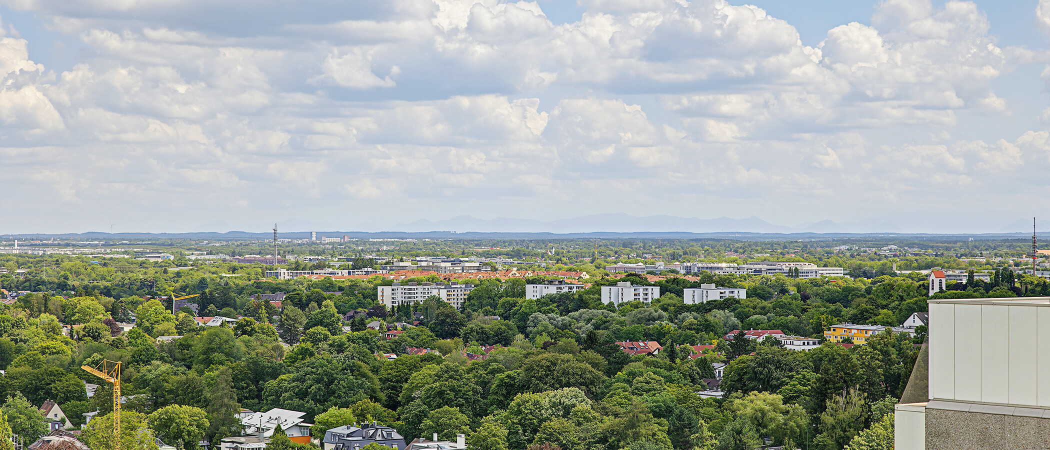 квартира München Arabellapark 07 общая терраса для жильцов дома 14958
