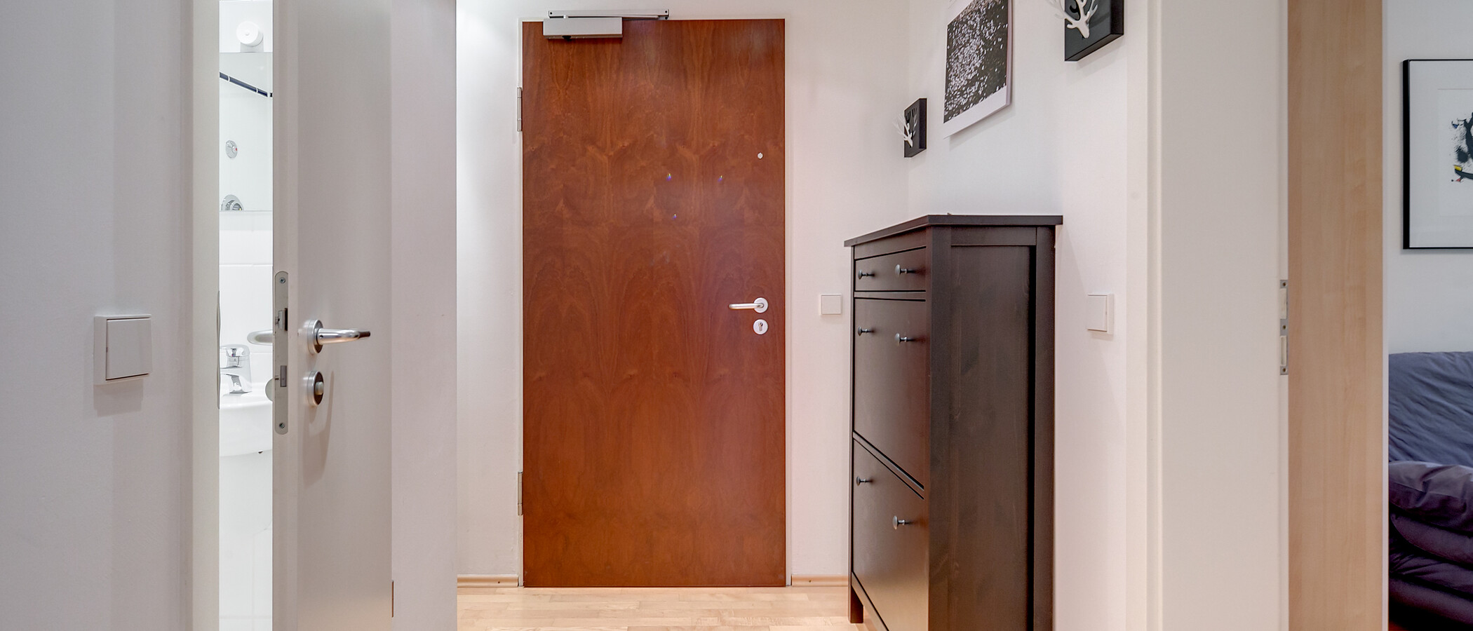 квартира München Glockenbachviertel 01 коридор 1496