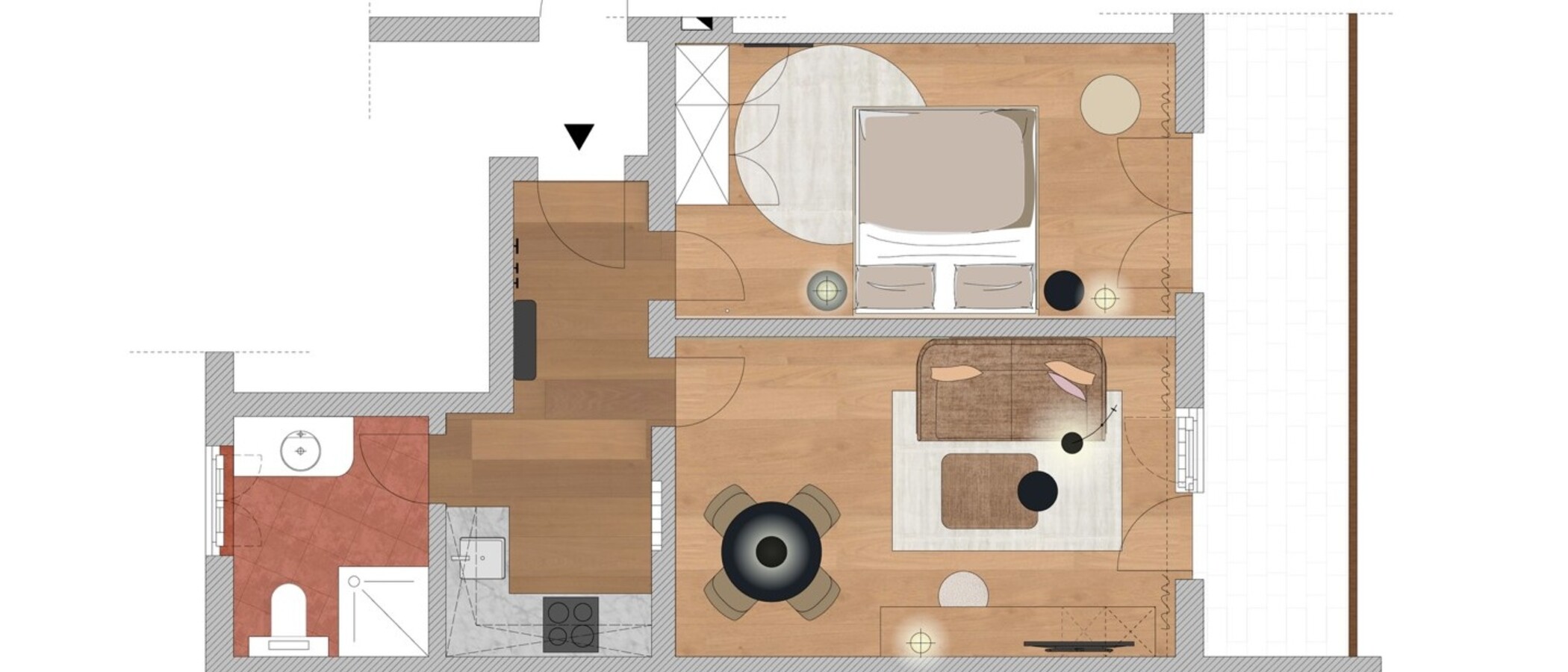 квартира Rottach-Egern 01 план этажа 14966