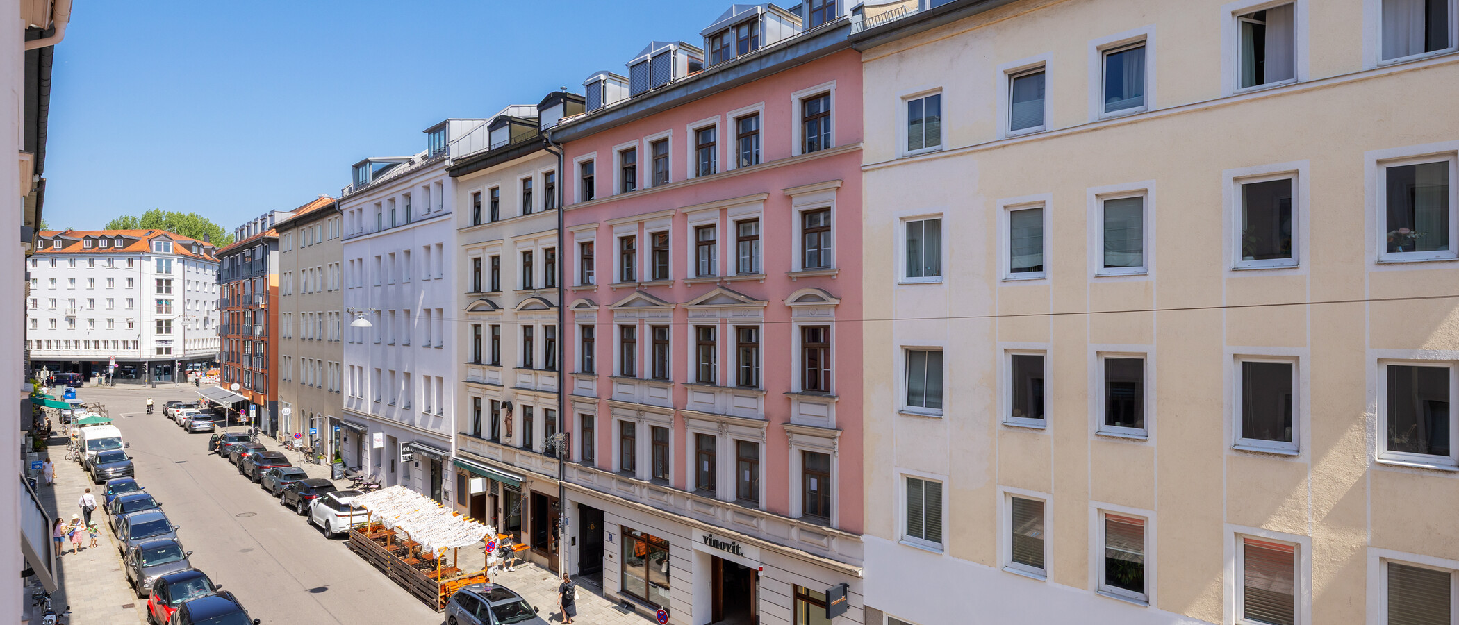 квартира München Glockenbachviertel 02 вид из окна 14967