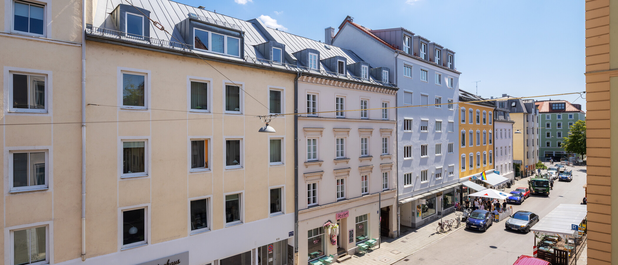 квартира München Glockenbachviertel 03 вид из окна 14967