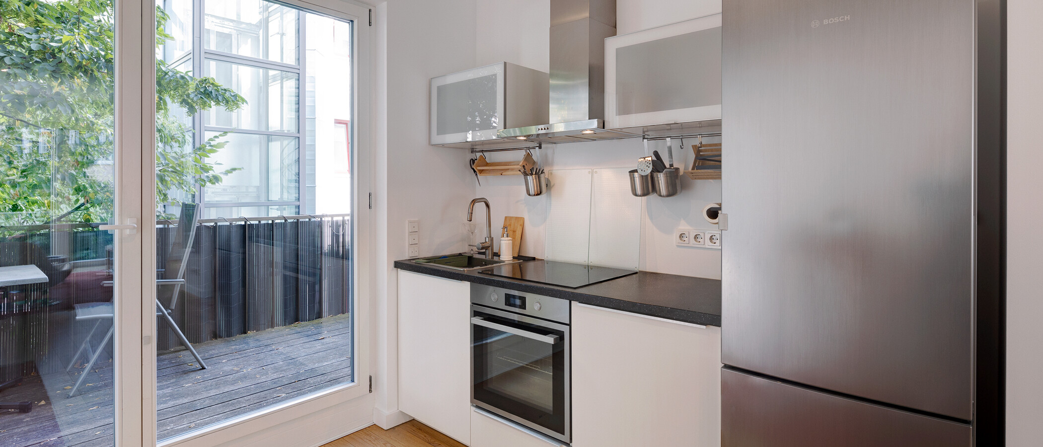 квартира München Maxvorstadt 01 кухня 14968