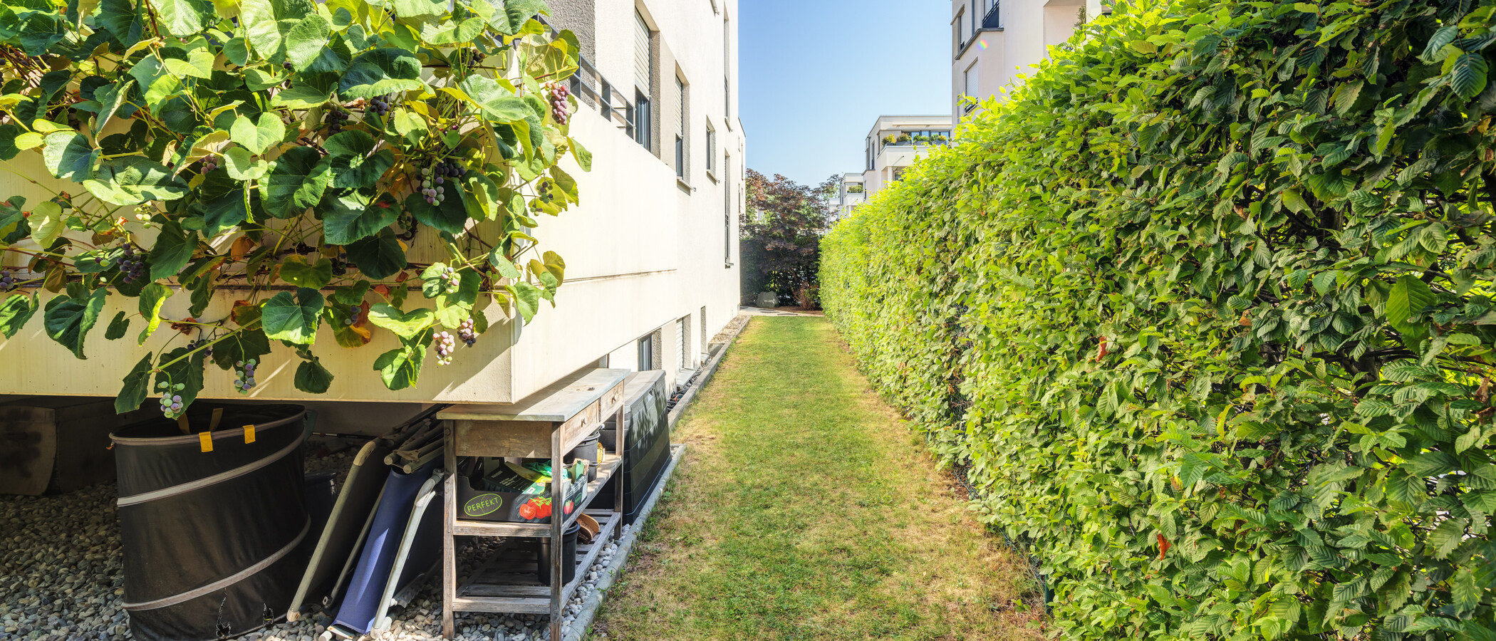 двухэтажная квартира München Oberföhring 03 сад 14969