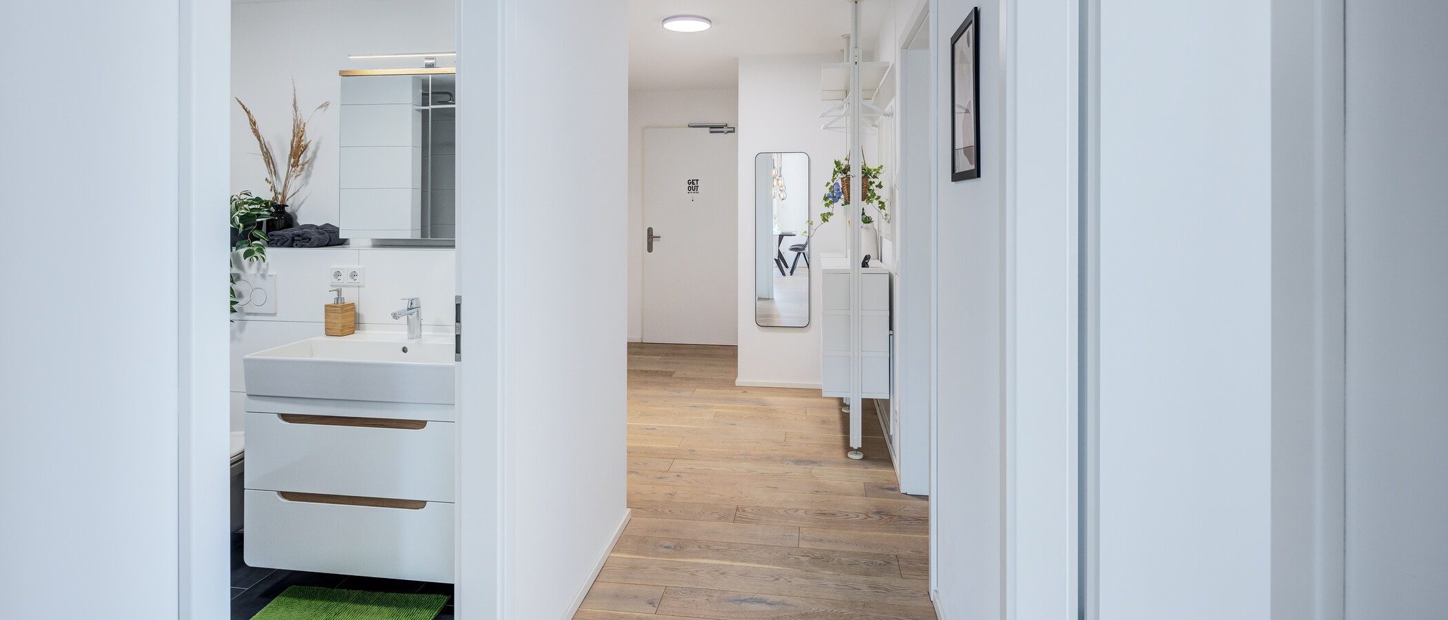 квартира München Neuaubing 02 коридор 14970