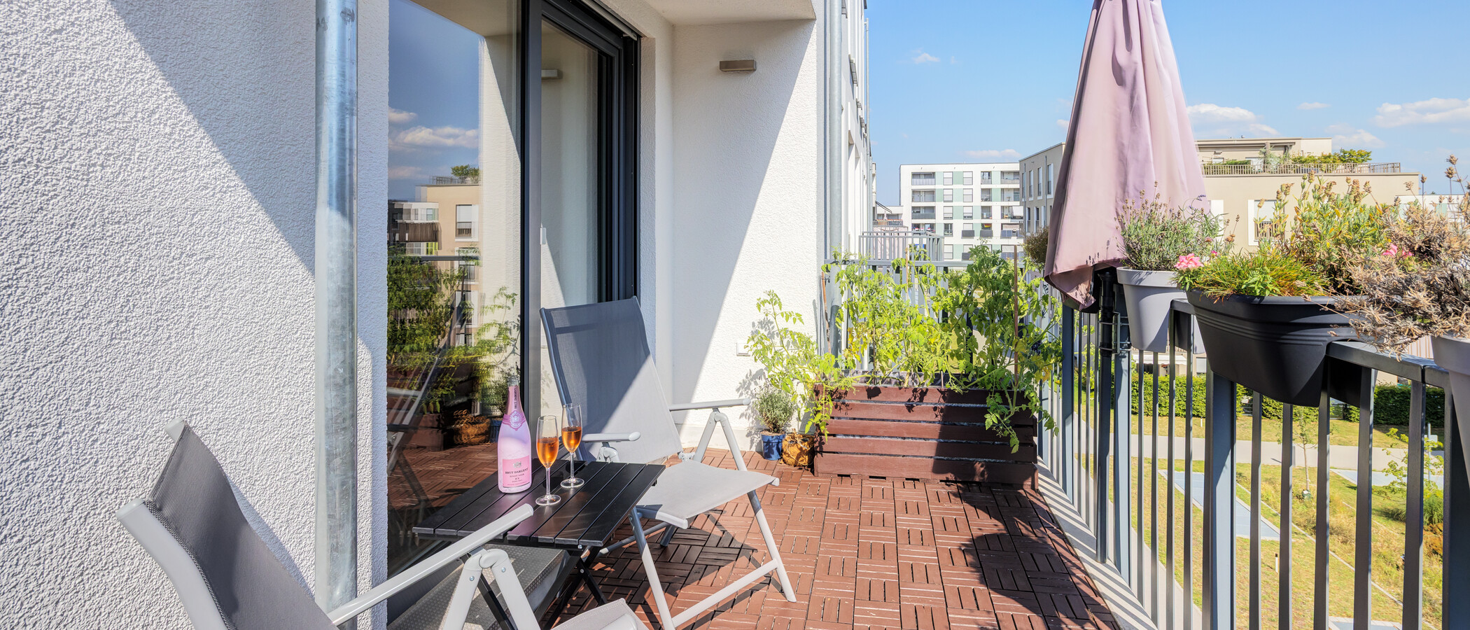 квартира München Neuaubing 01 балкон 14970