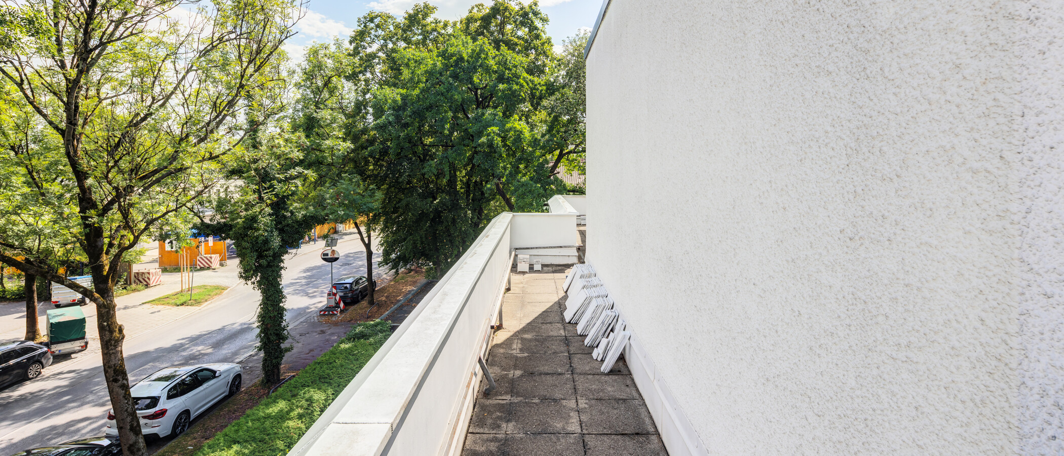 квартира-пентхаус München Bogenhausen 05 терраса с крышей 14972