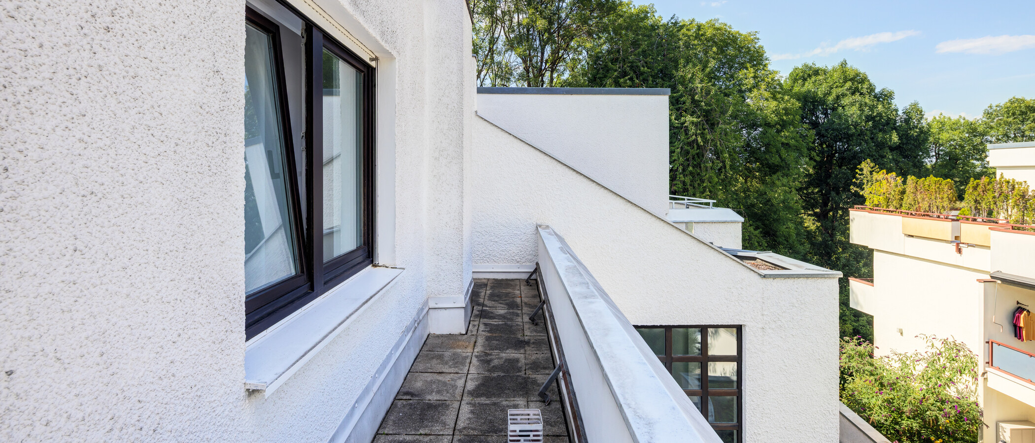 квартира-пентхаус München Bogenhausen 06 терраса с крышей 14972
