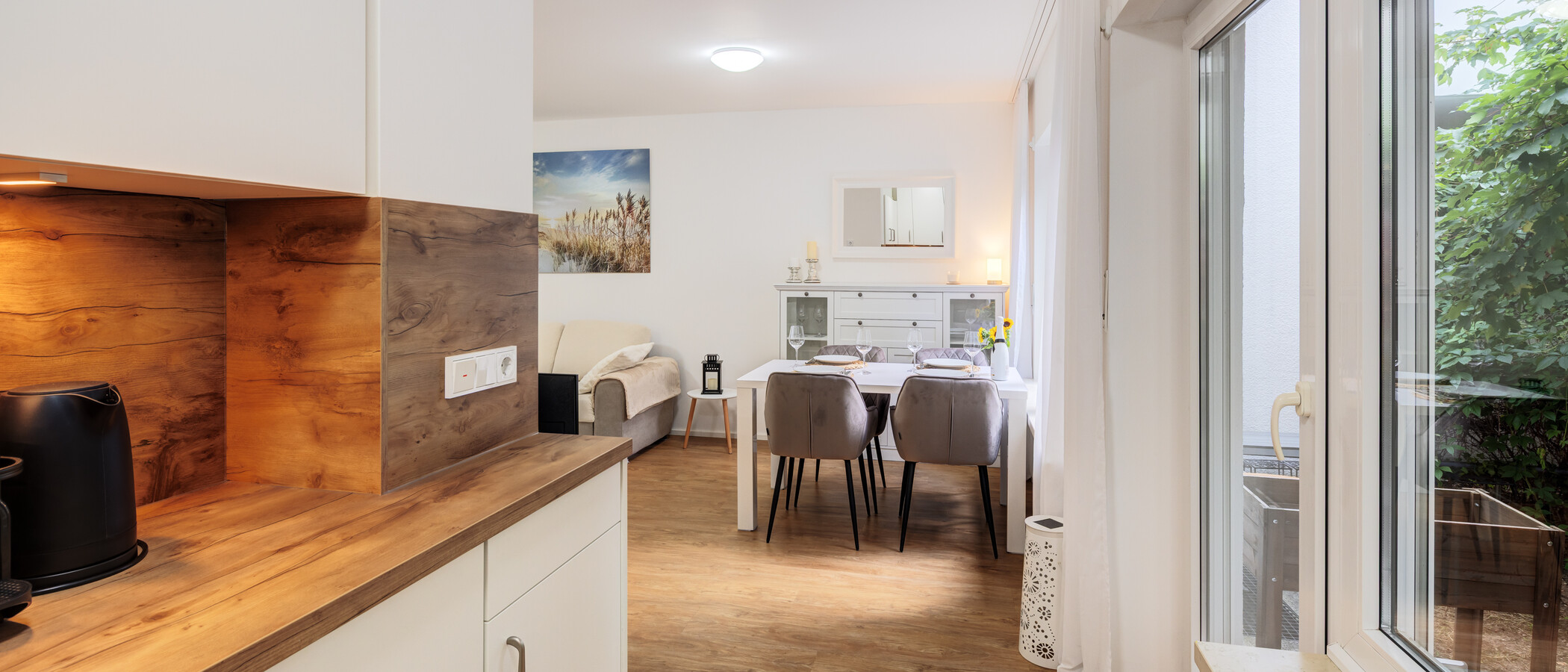 квартира München Parkstadt Solln 02 кухня 14974