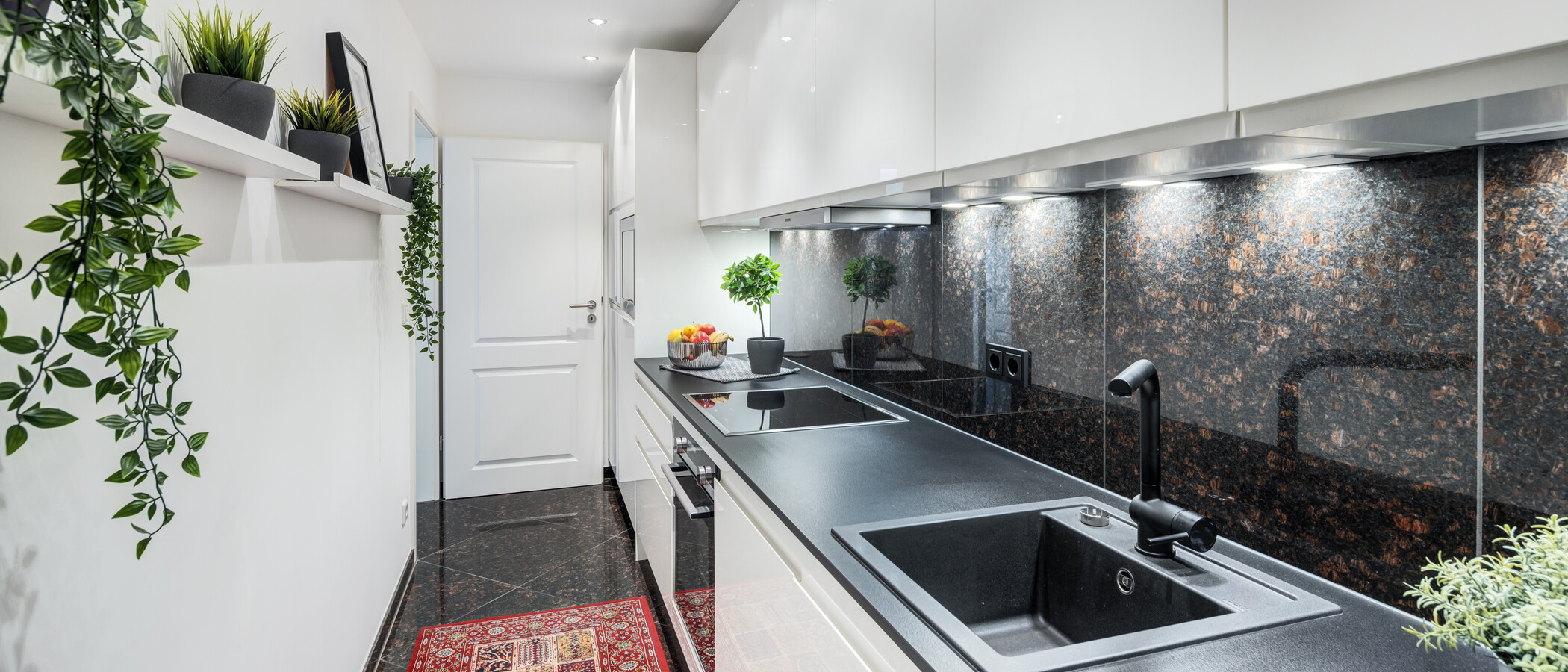 квартира München Schwabing-West (rund um den Hohenzollernplatz) 03 кухня 14976