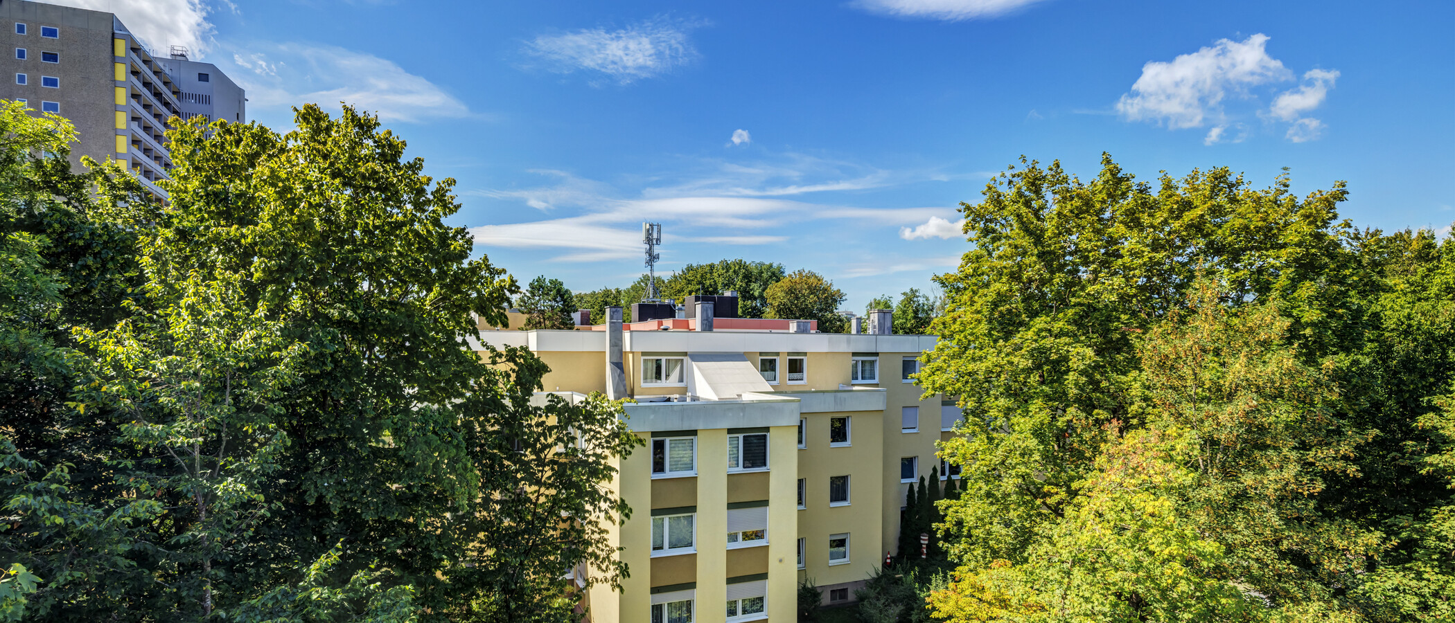 квартира München Thalkirchen 01 вид из окна 14982