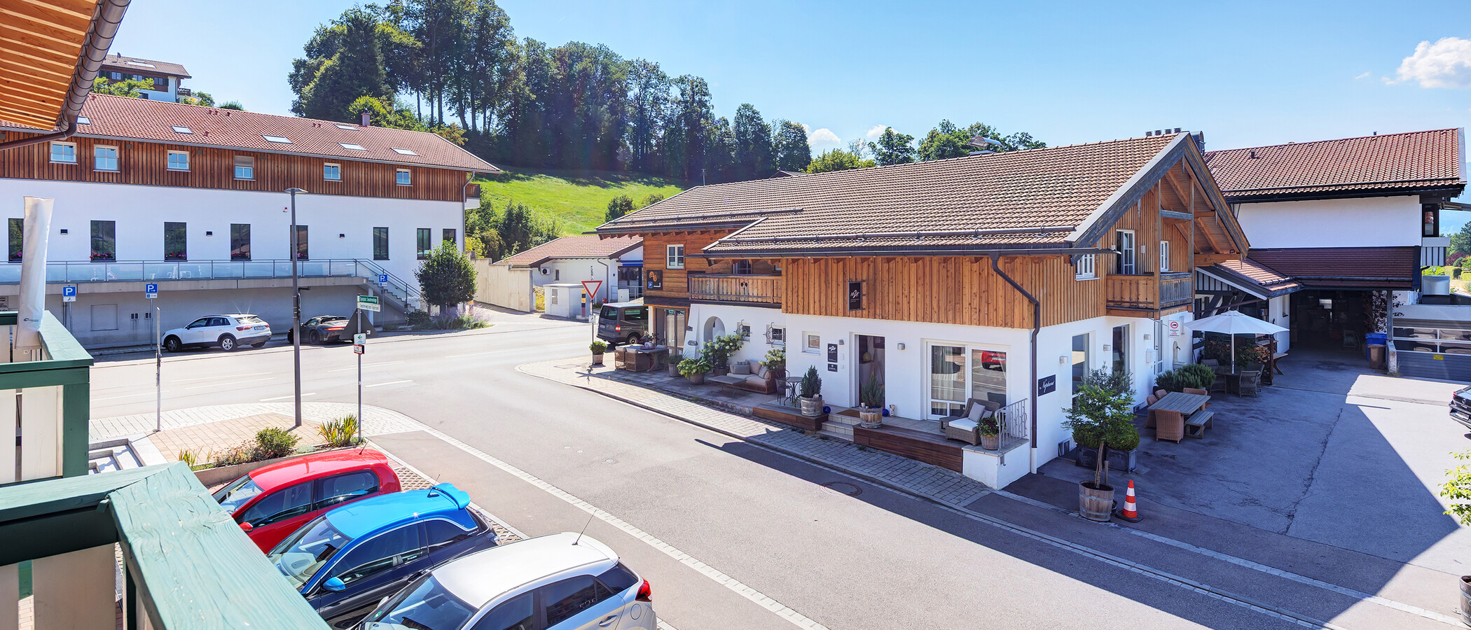 квартира Gmund am Tegernsee 01 вид из окна 14984