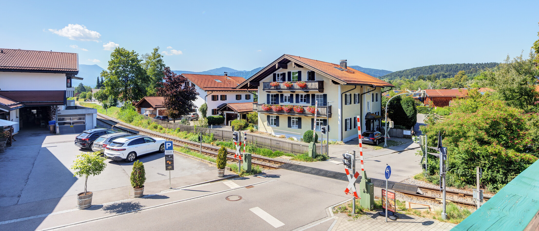 квартира Gmund am Tegernsee 02 вид из окна 14984