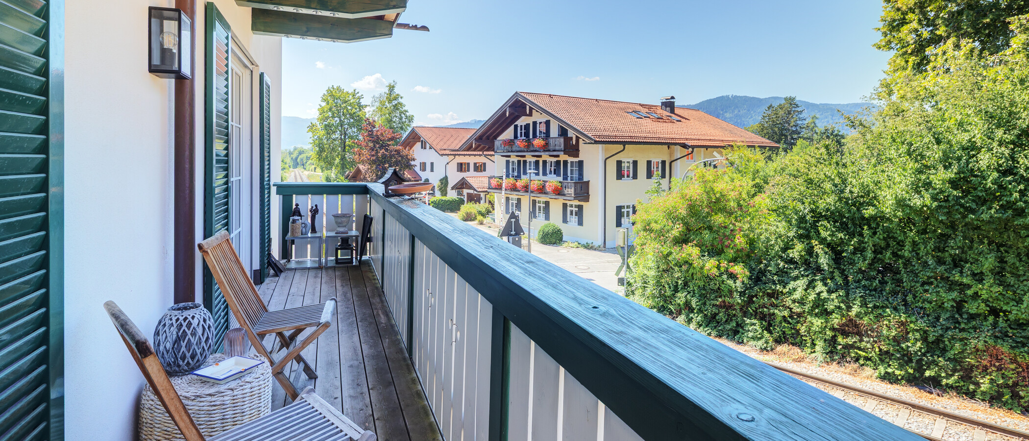 квартира Gmund am Tegernsee 03 1-я балкон 14984