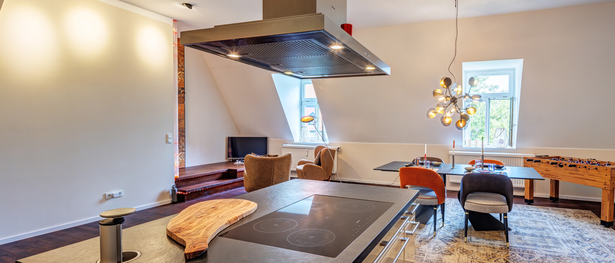 двухэтажная квартира München Ludwigsvorstadt 03 кухня 14989