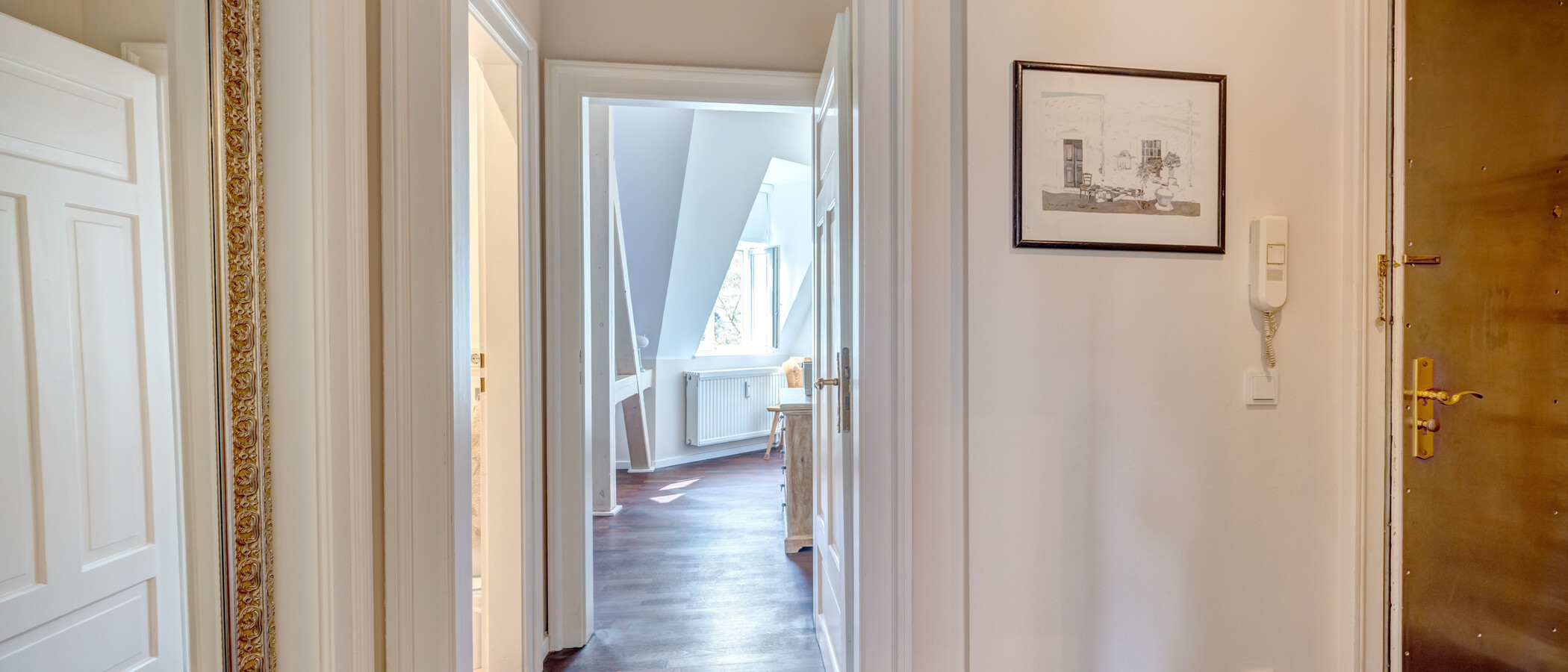 двухэтажная квартира München Ludwigsvorstadt 03 коридор 14989
