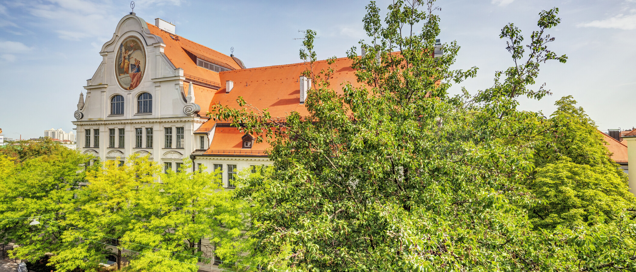 двухэтажная квартира München Ludwigsvorstadt 03 вид из окна 14989