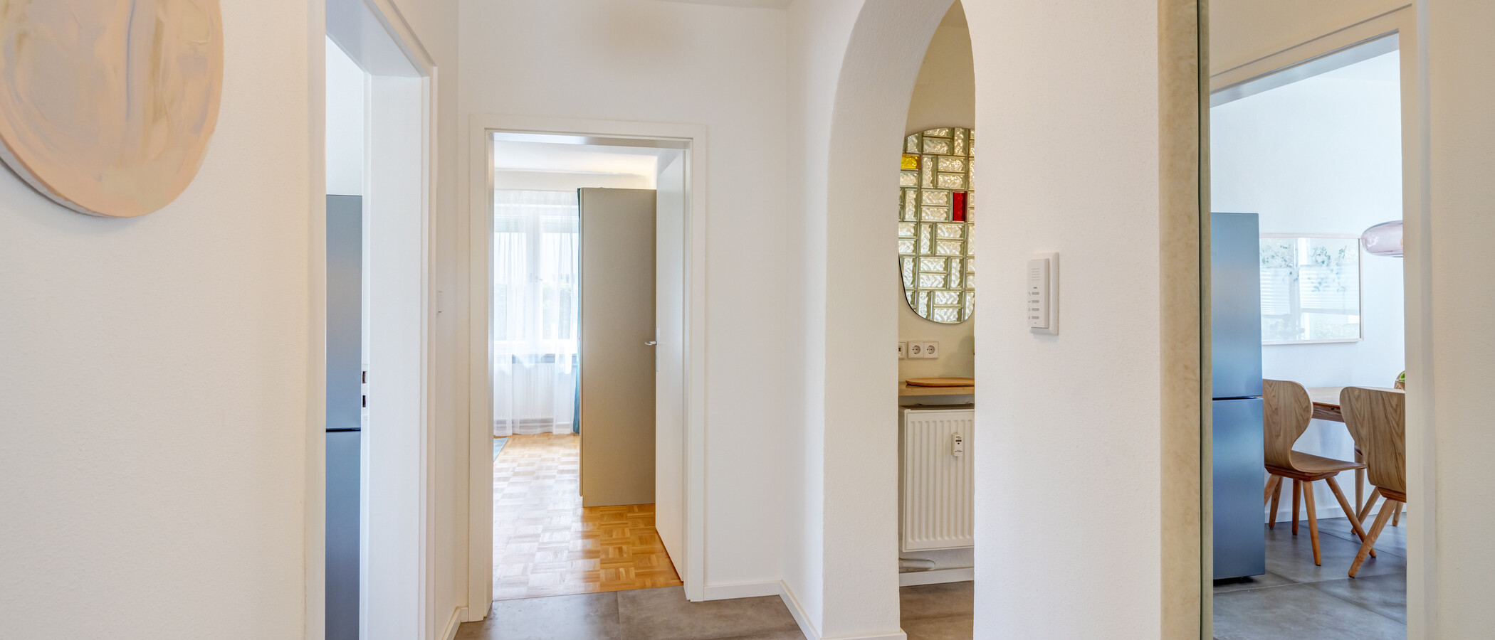квартира München Harlaching 04 коридор 14990