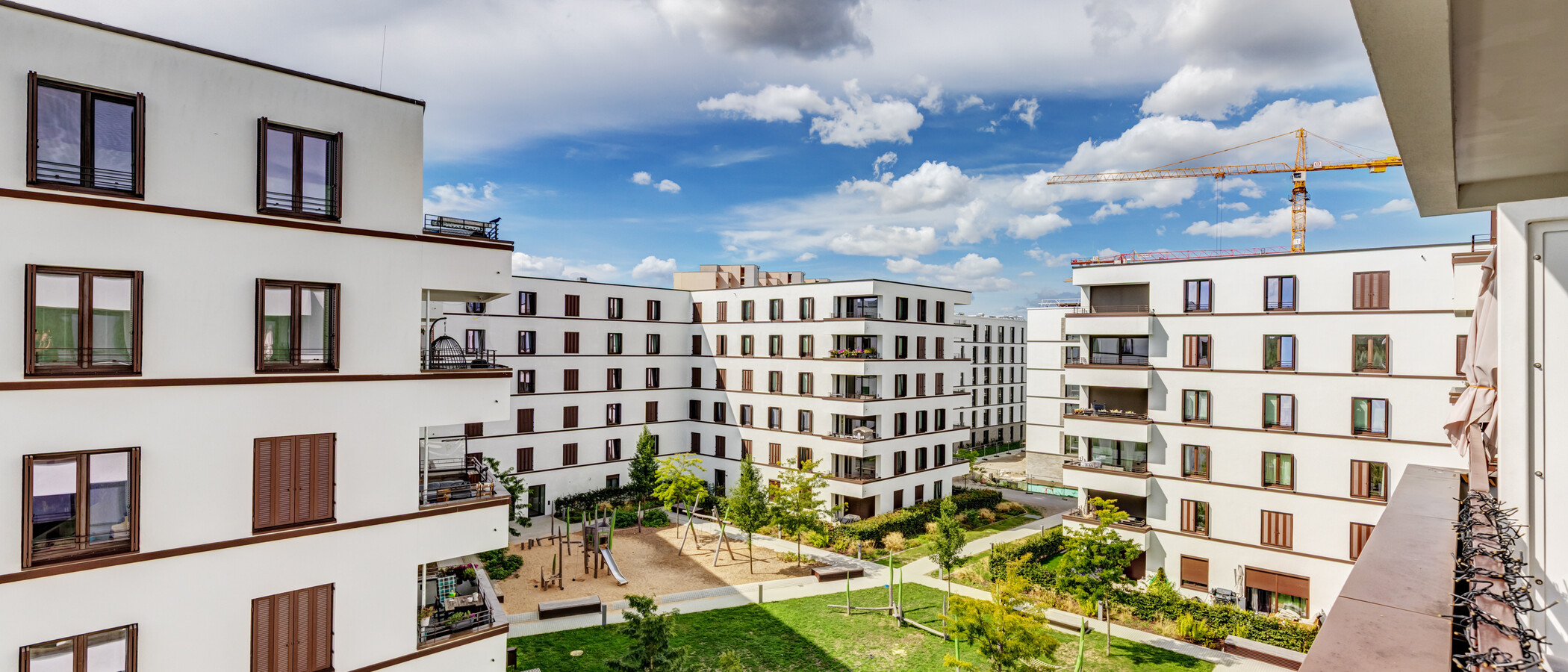 квартира München Neuperlach 03 вид из окна 14991