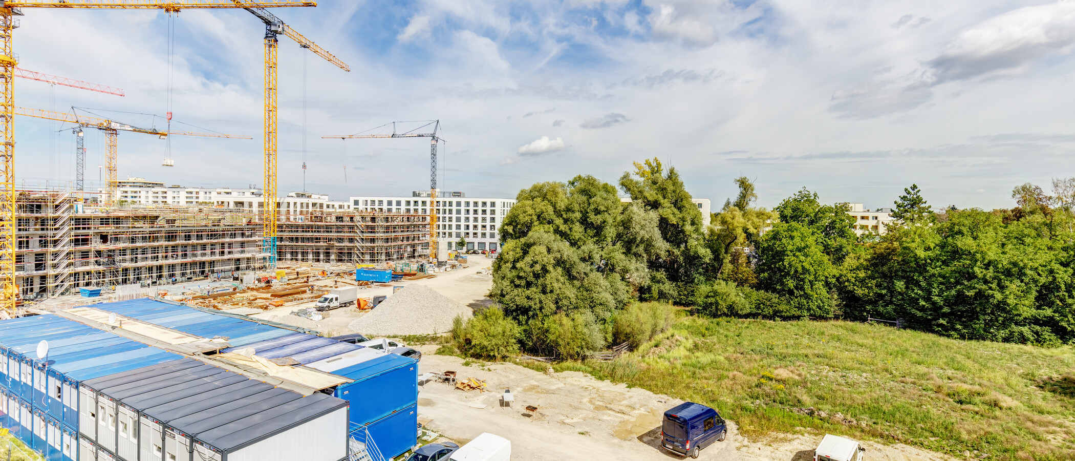 квартира München Neuperlach 05 вид из окна 14991