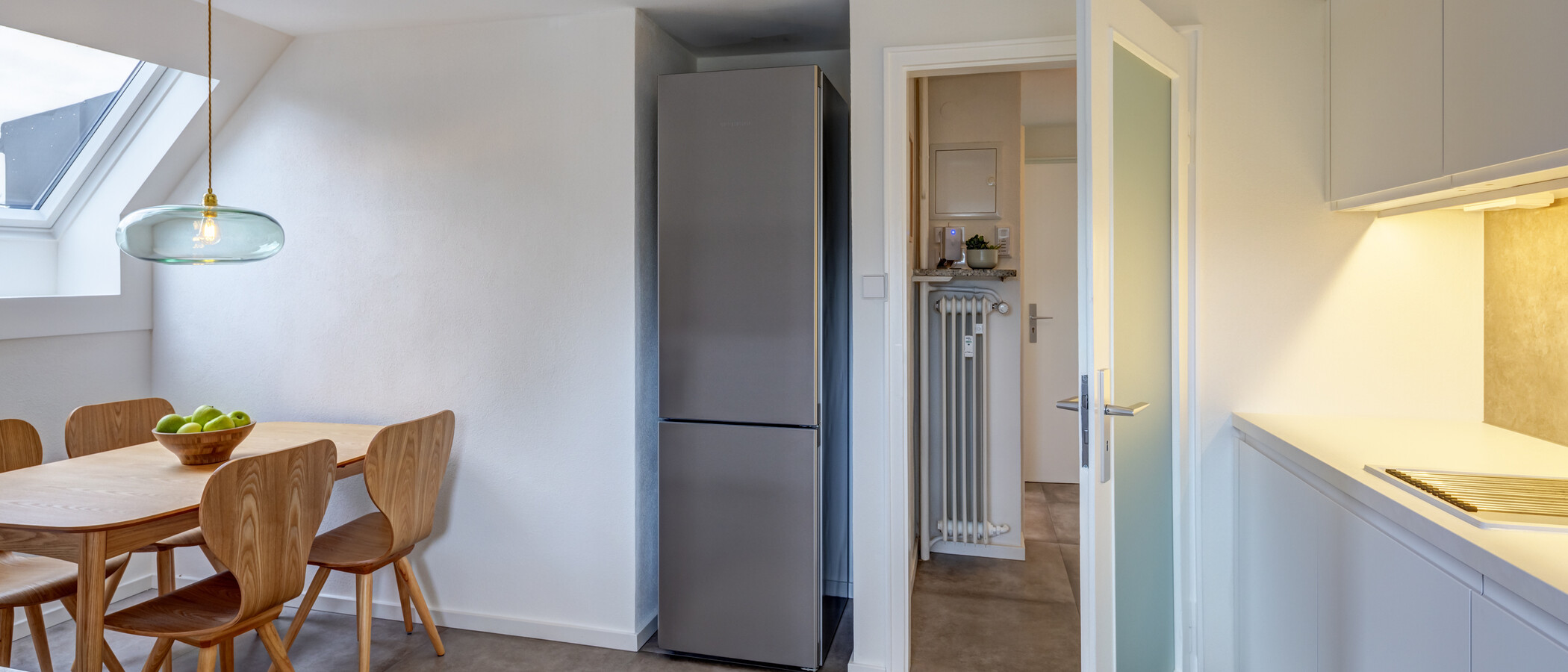 мансардная квартира München Harlaching 04 кухня 14993
