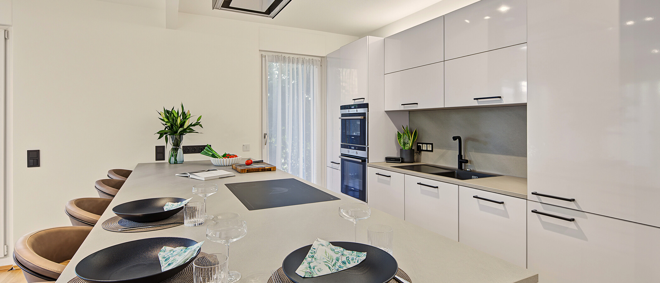 квартира München Obergiesing 02 кухня 14995