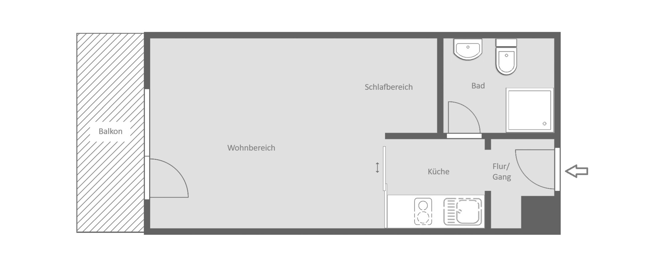 квартира München Solln 01 план этажа 14996