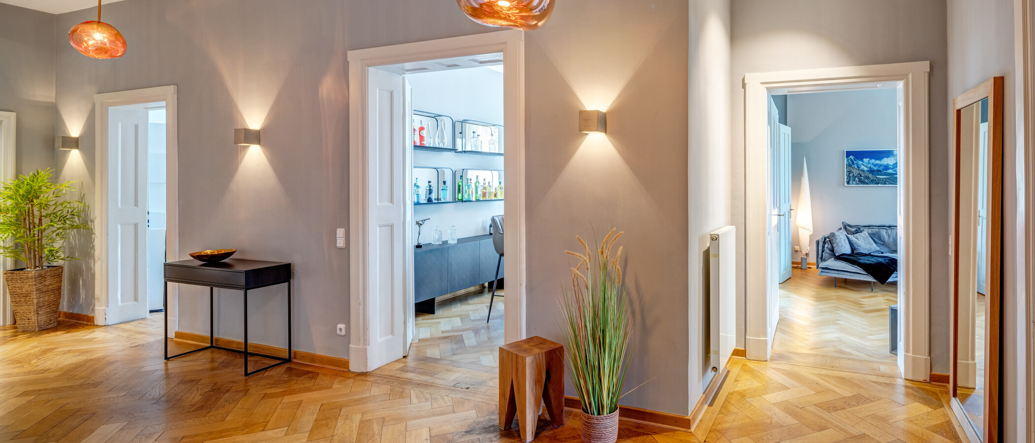 квартира München Altbogenhausen 04 коридор 14997