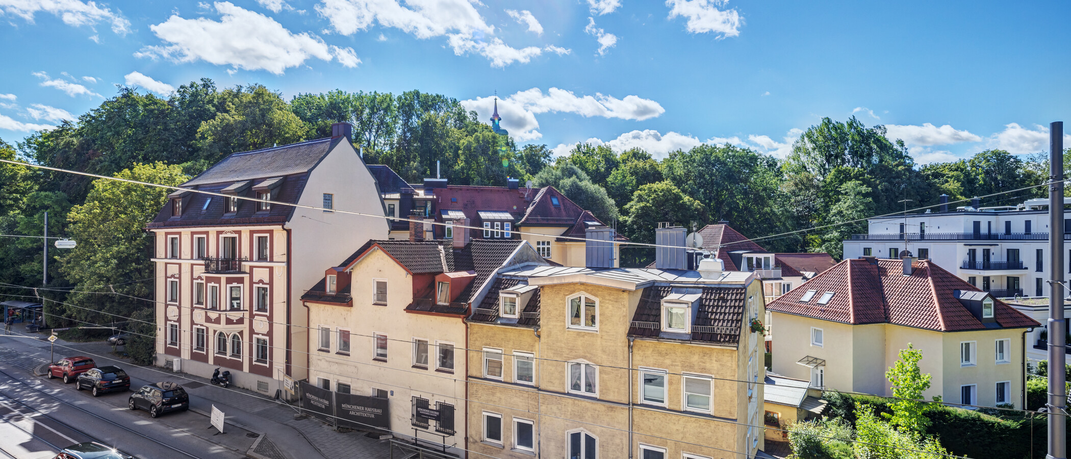 квартира München Altbogenhausen 02 вид из окна 14997