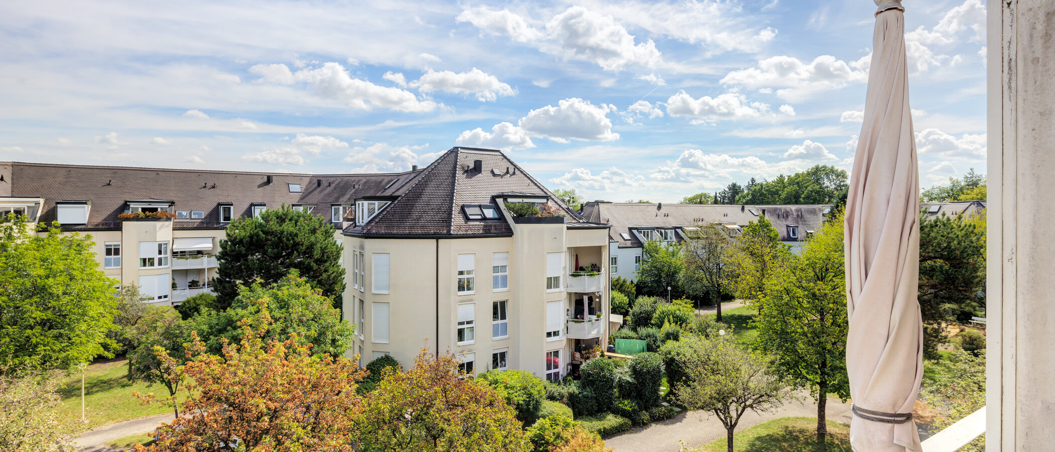 квартира München Zamdorf 01 вид из окна 14999
