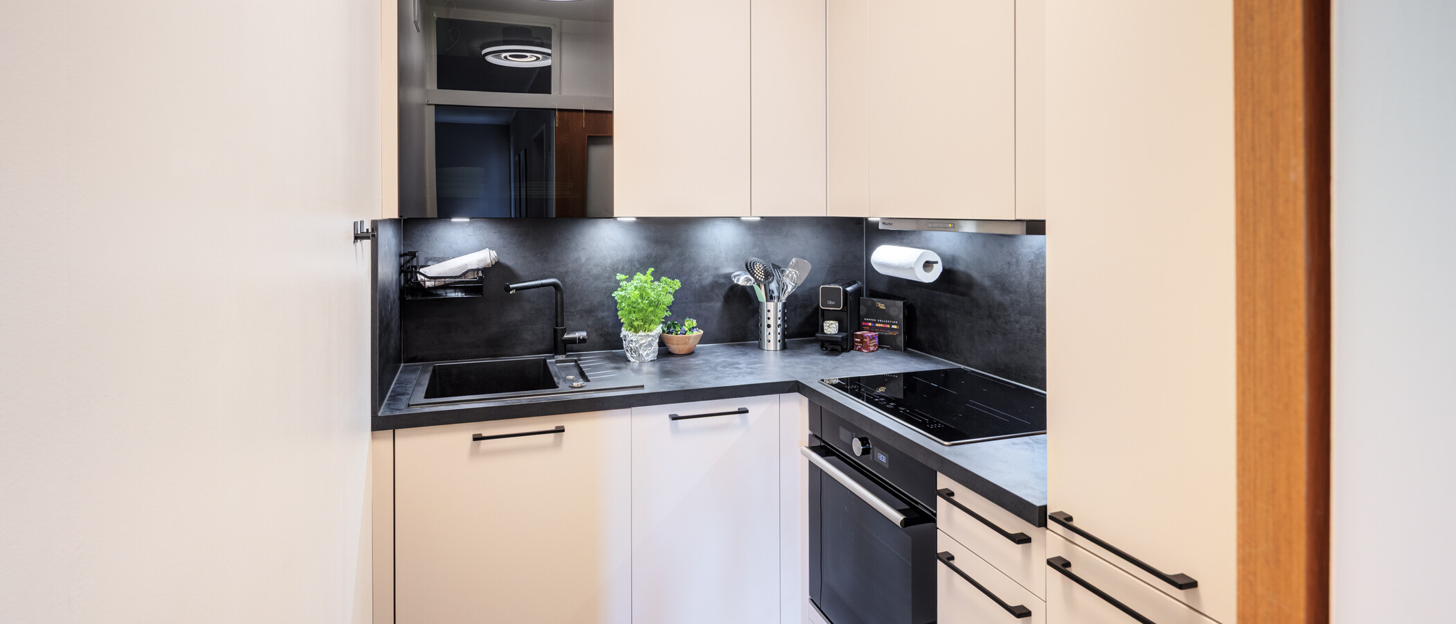 квартира München Fasanerie 01 кухня 15000