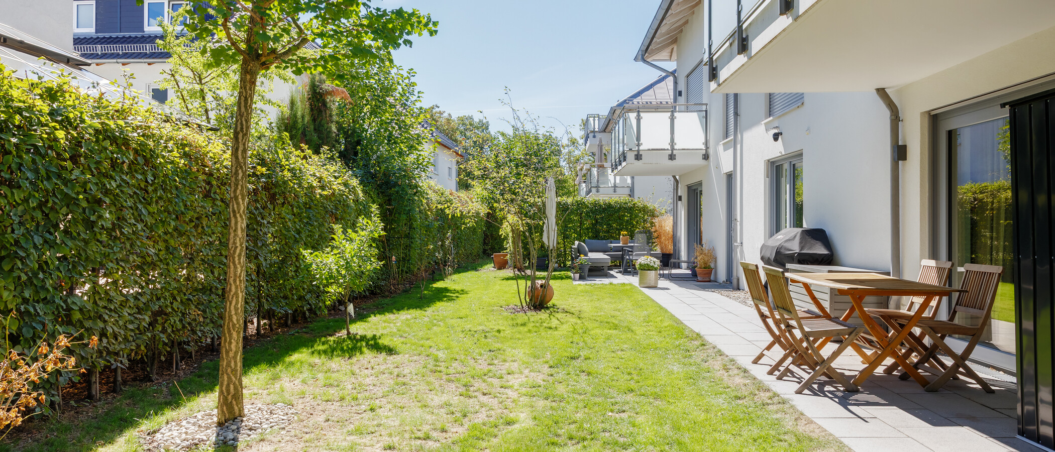 квартира с садом München Trudering 01 сад 15002