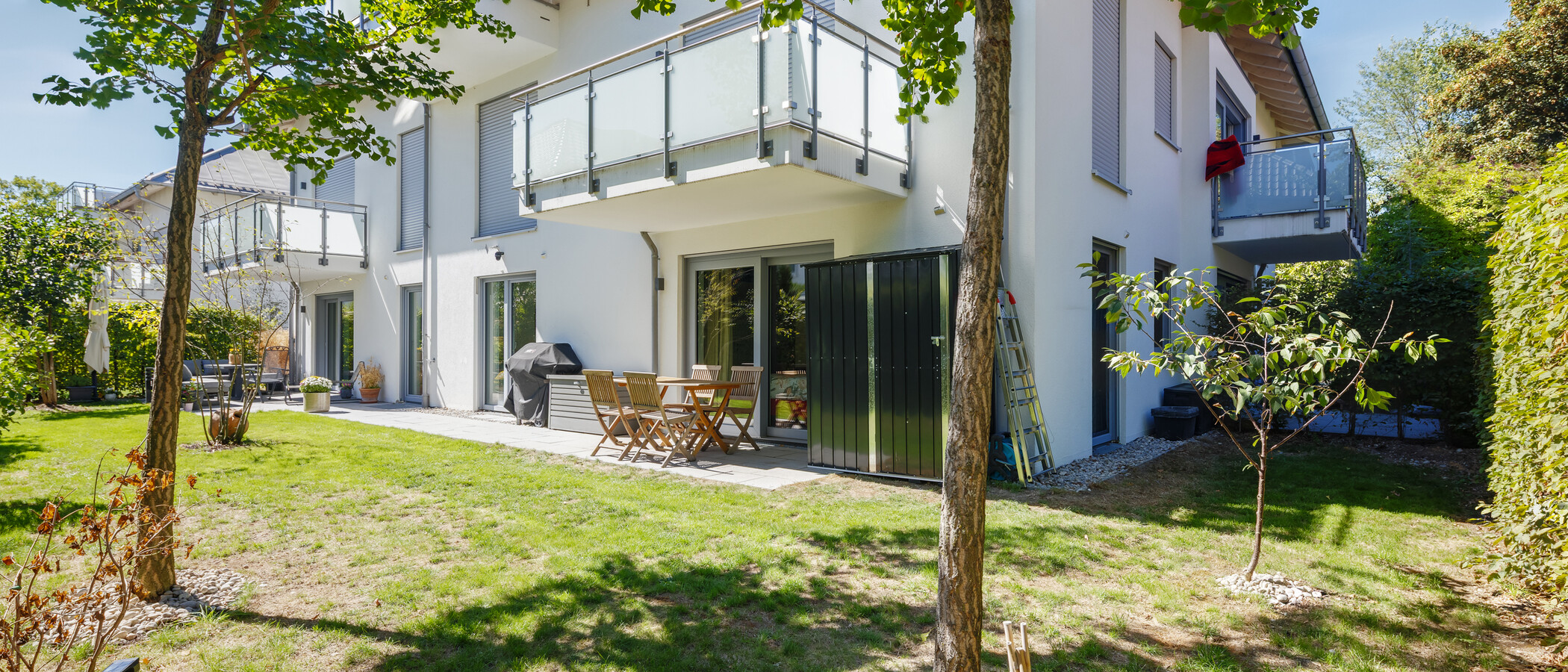 квартира с садом München Trudering 02 сад 15002