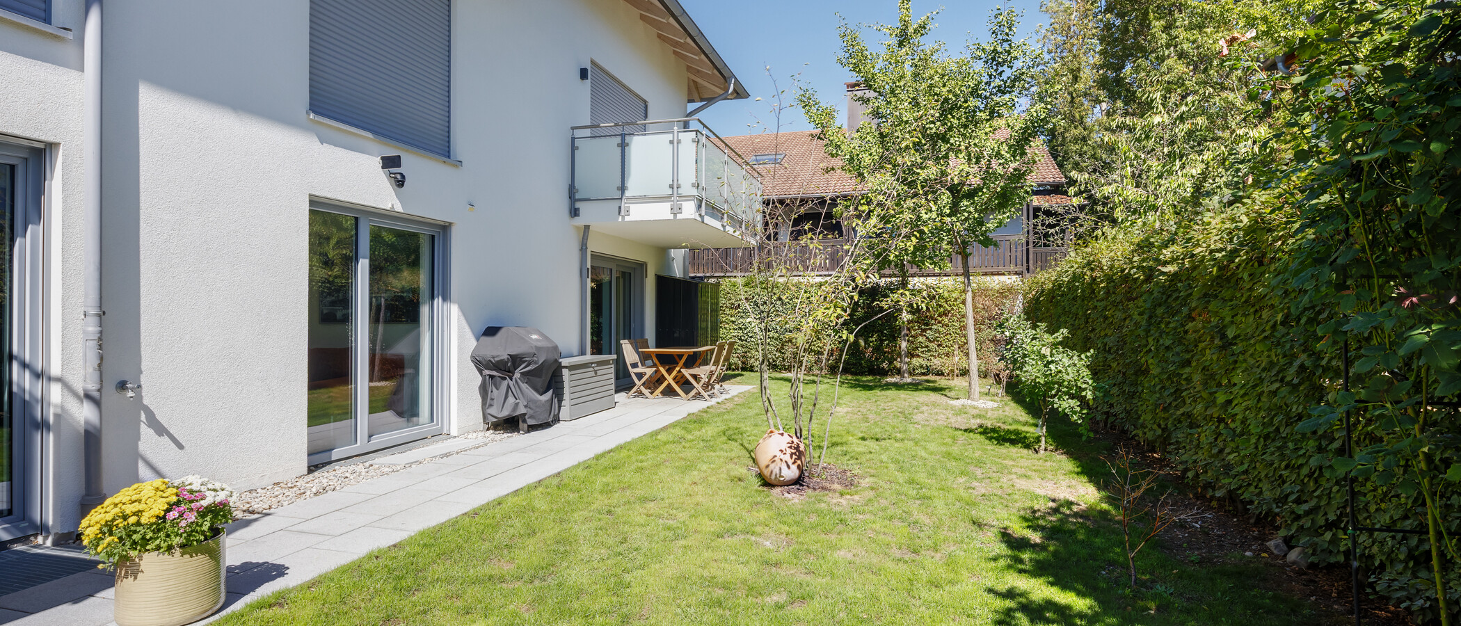 квартира с садом München Trudering 03 сад 15002