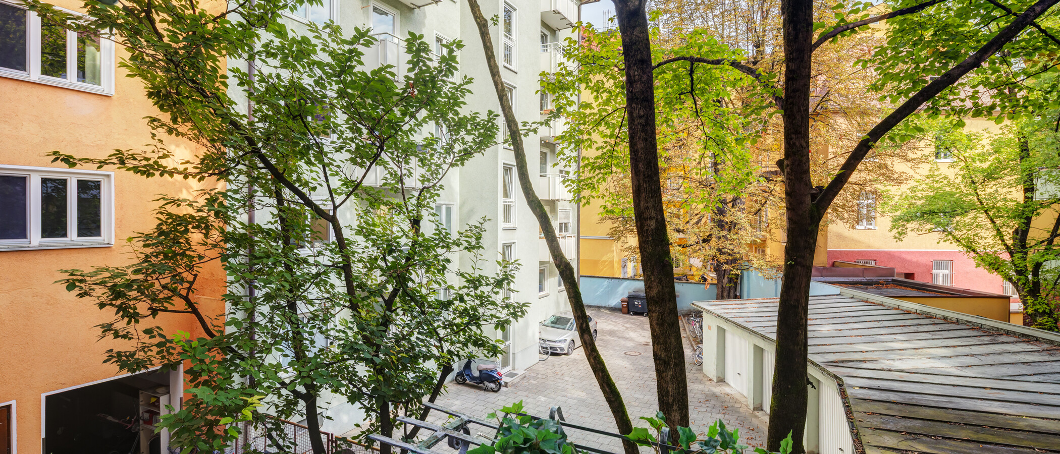 квартира München Maxvorstadt 01 вид из окна 15003