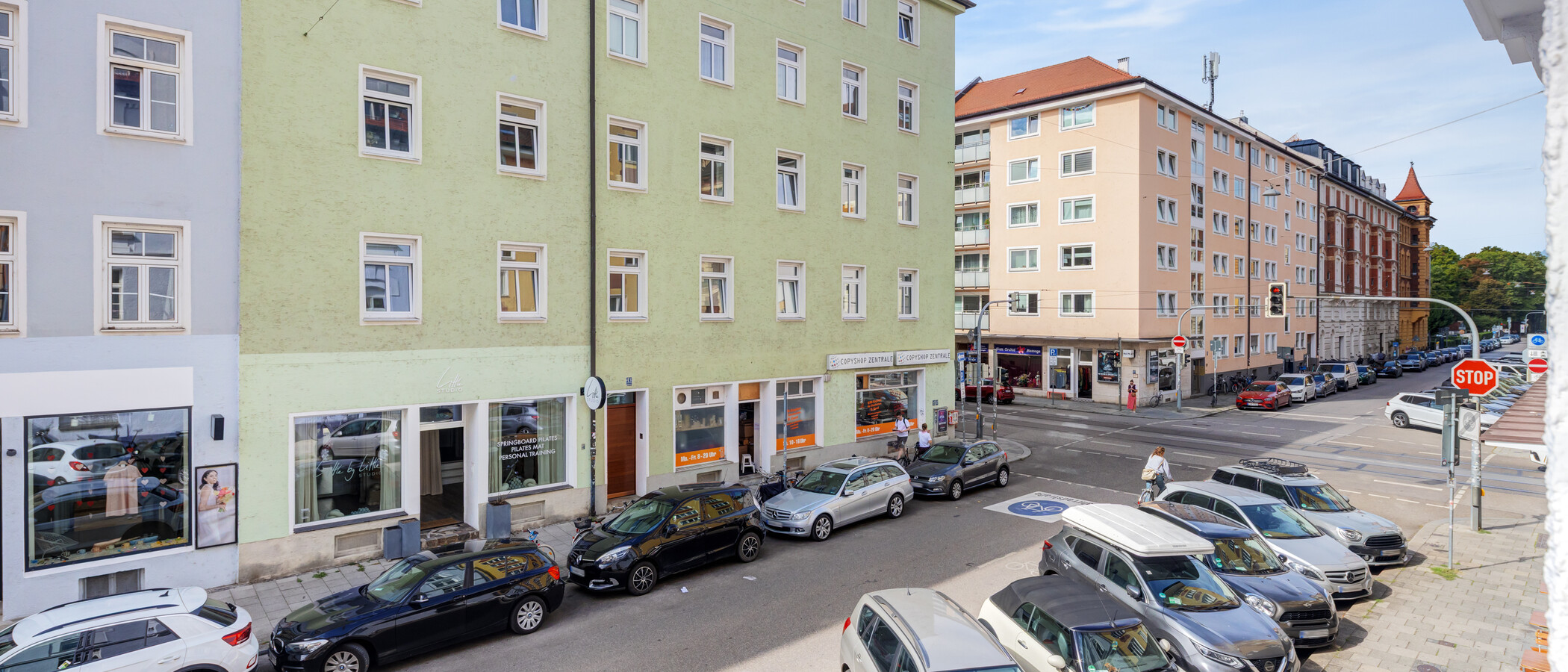 квартира München Maxvorstadt 04 вид из окна 15003