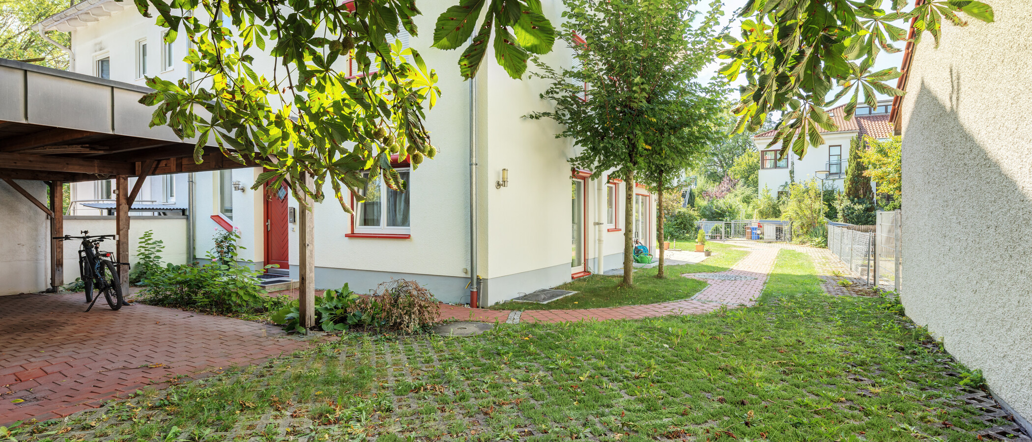 квартира с садом München Feldmoching 02 сад 15007