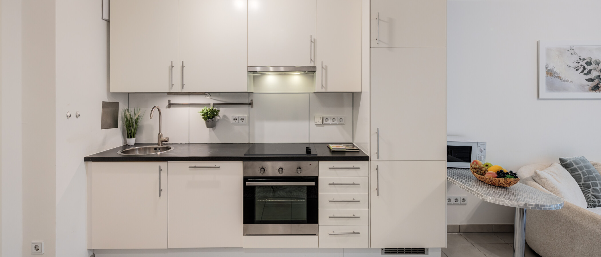 квартира München Neuhausen 01 кухня 15009