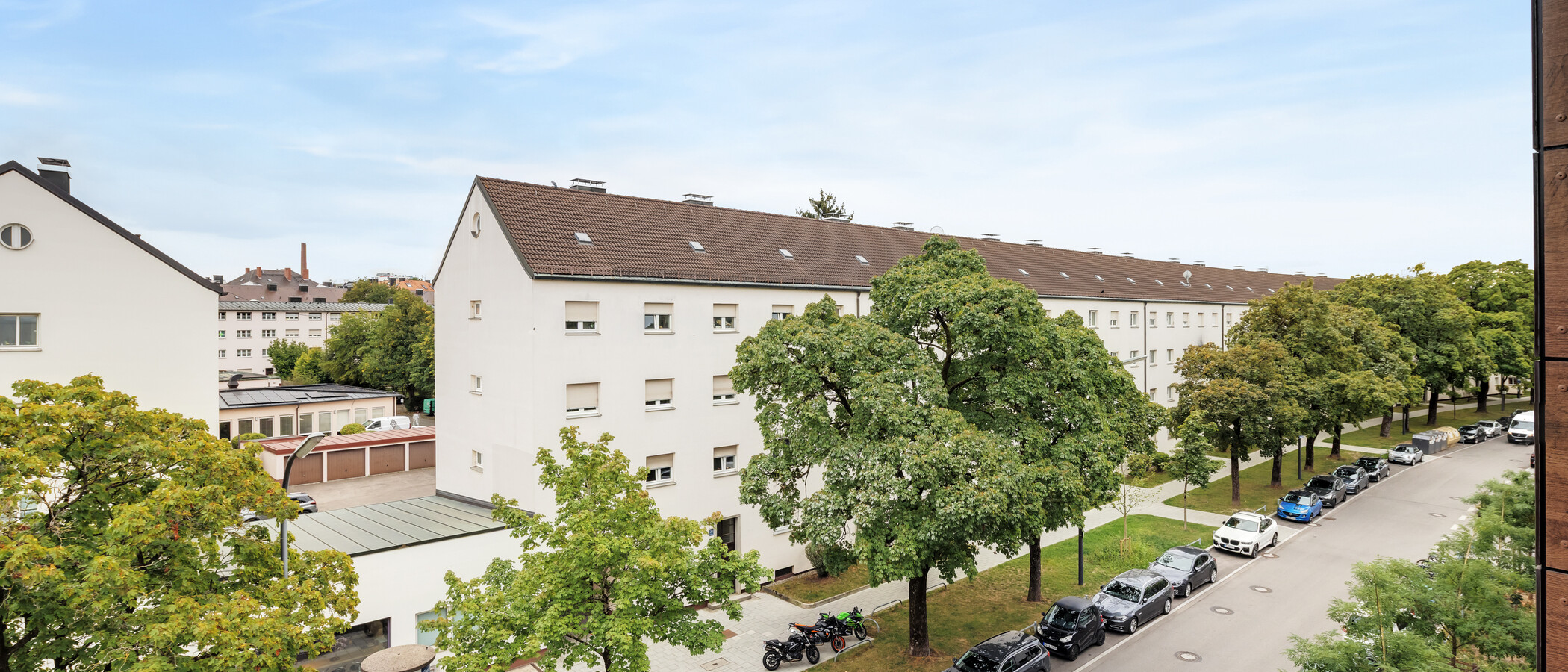 квартира München Neuhausen 03 вид из окна 15011